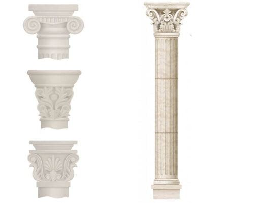 Round-Stone-Pillars-25001-Carved-iStone